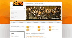Desktop Screenshot of gymnasium-wueste.de